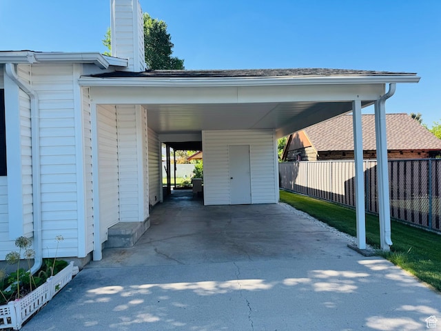 230 E 300 S, Ephraim, UT 84627 - view of vehicle parking featuring a carport