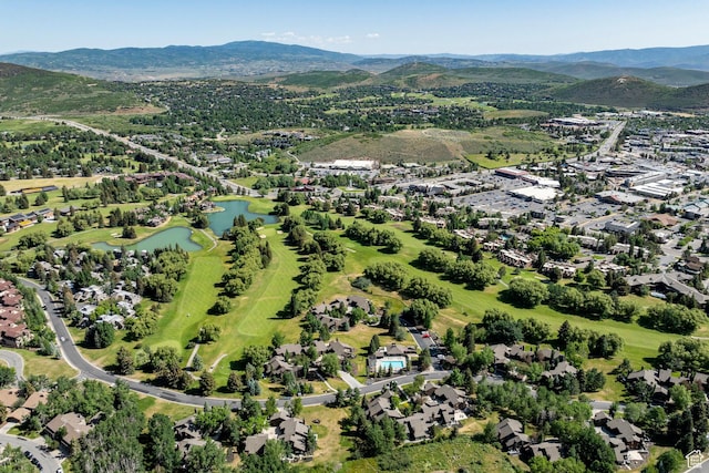 1500 Three Kings Dr Unit 35, Park City, UT 84060 - aerial overview of property's location with a water and mountain view and nearby suburban area