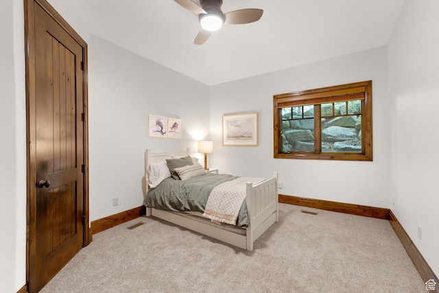 3327 E Wasatch Pines Ln, Sandy, UT 84092 - bedroom featuring carpet and ceiling fan