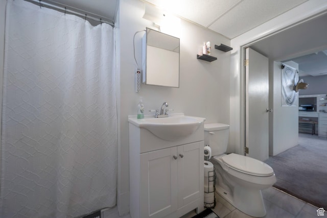 144 W 4575 S, Washington Terrace, UT 84405 - bathroom with vanity and curtained shower