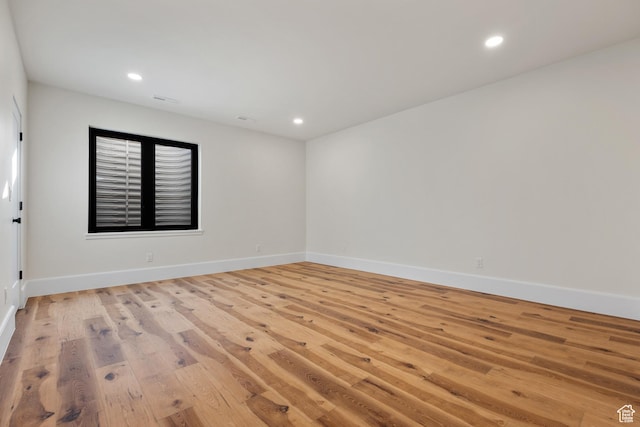 1882 N Main St, Mapleton, UT 84664 - unfurnished room with light wood finished floors and recessed lighting