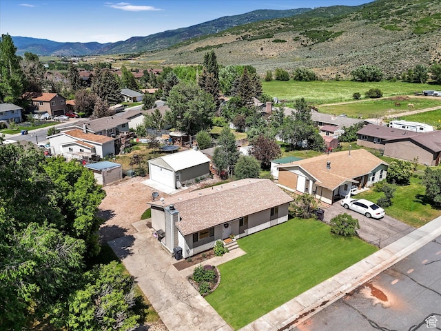 155 Hawthorne, Kamas, UT 84036 - aerial view of residential area featuring mountains