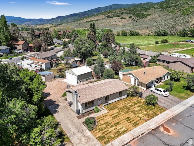 155 Hawthorne, Kamas, UT 84036 - aerial view of residential area with a mountain backdrop