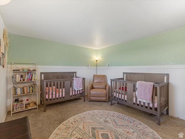 155 Hawthorne, Kamas, UT 84036 - bedroom featuring a wainscoted wall and carpet flooring