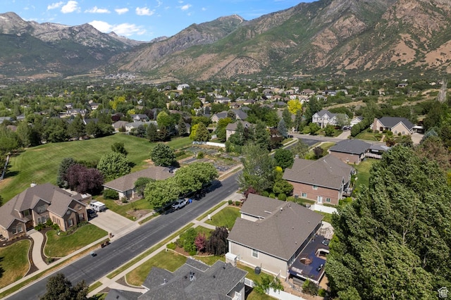 352 E Maple Dr, Alpine, UT 84004 - aerial overview of property's location featuring nearby suburban area and mountains