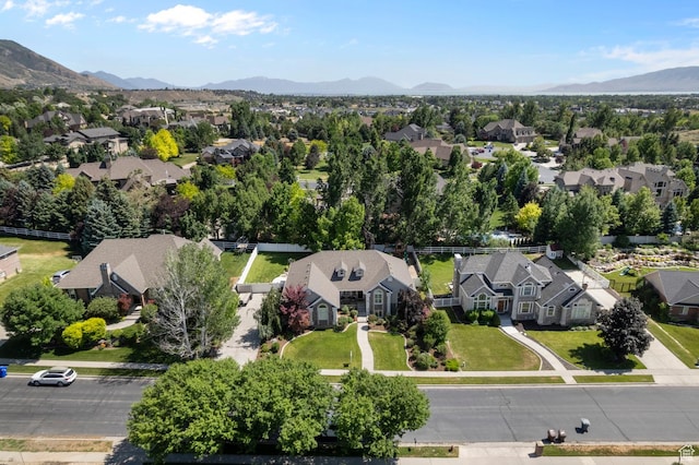 352 E Maple Dr, Alpine, UT 84004 - aerial view of residential area with a mountainous background