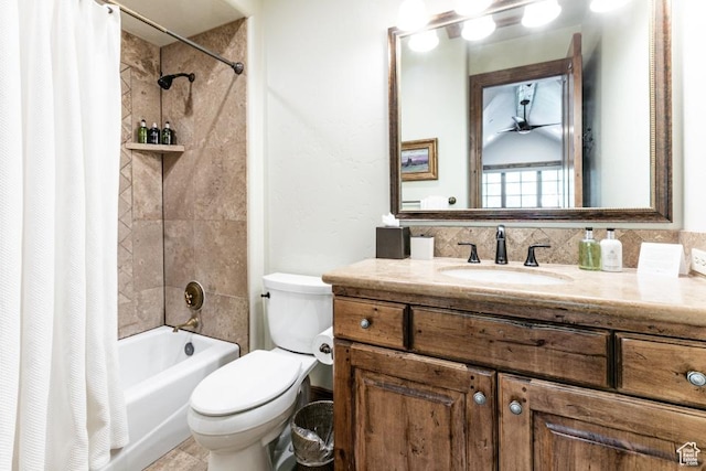 8789 Marsac Ave Unit 4, Park City, UT 84060 - full bath with vanity, shower / bath combination with curtain, and a ceiling fan