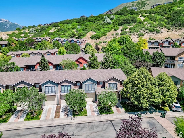 14857 S Treseder St, Draper, UT 84020 - aerial perspective of suburban area with mountains