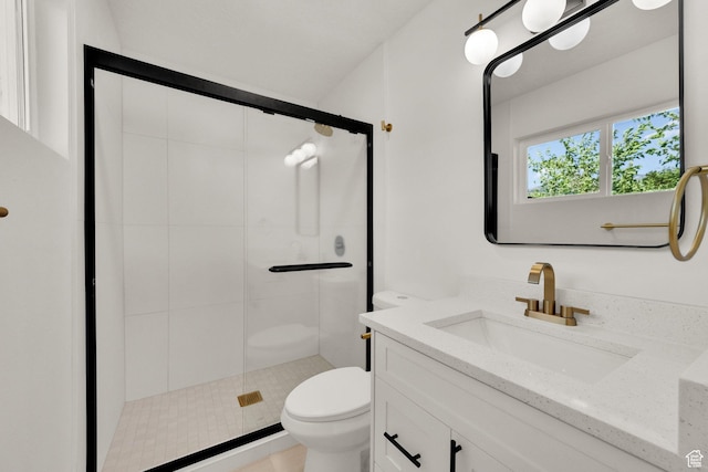 468 W 2400 S, Bountiful, UT 84010 - full bathroom featuring vanity and a shower stall