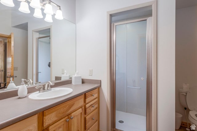 654 Sugar Pine Dr, Oakley, UT 84055 - full bath with a shower stall and vanity