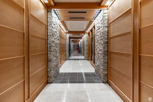 2100 W Frostwood Blvd Unit 3164, Park City, UT 84098 - hallway with tile patterned floors