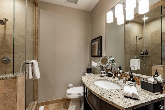 2100 W Frostwood Blvd Unit 3164, Park City, UT 84098 - full bathroom featuring a stall shower, vanity, and tile patterned flooring