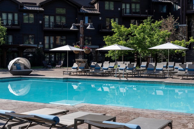 2100 W Frostwood Blvd Unit 3164, Park City, UT 84098 - community pool with a patio