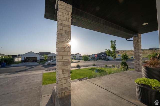 744 N 540 E, Smithfield, UT 84335 - view of patio / terrace featuring a residential view