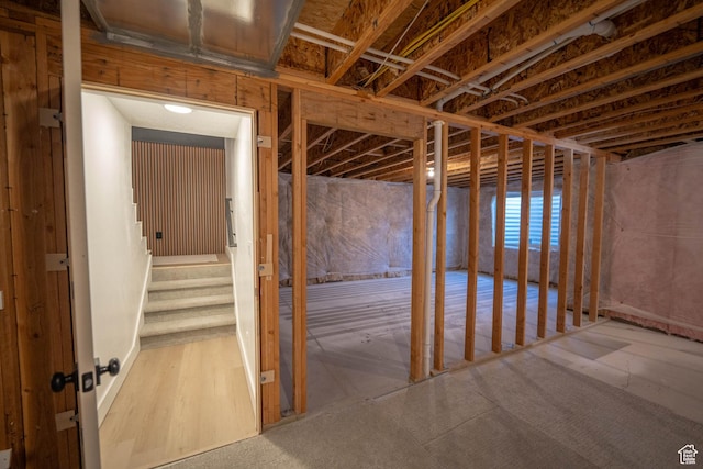 744 N 540 E, Smithfield, UT 84335 - below grade area with stairway