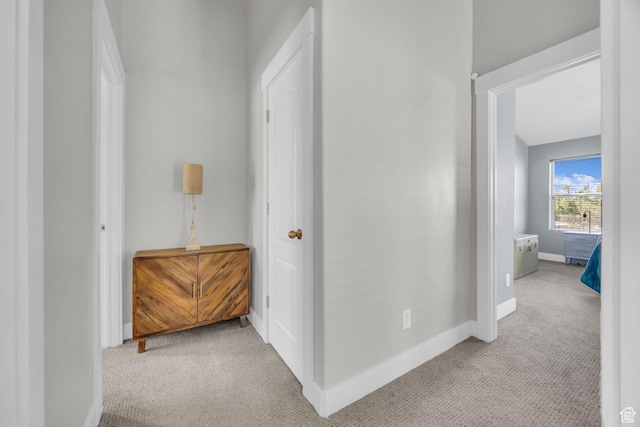 169 W Barry Links Way S, Salt Lake, UT 84115 - hall featuring light colored carpet