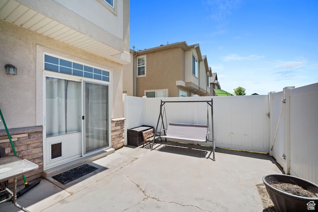452 N Kent Dr, North Salt Lake, UT 84054 - fenced backyard with a patio and a gate