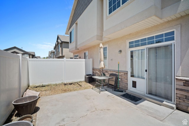 452 N Kent Dr, North Salt Lake, UT 84054 - fenced backyard with a patio area