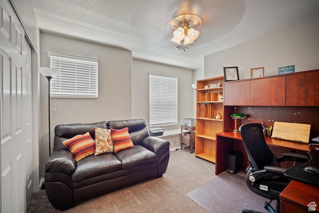 452 N Kent Dr, North Salt Lake, UT 84054 - office with light colored carpet and ceiling fan