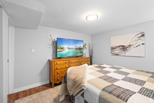 440 E Willow Ave, Murray, UT 84107 - bedroom with wood finished floors and baseboards