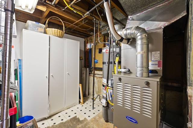 440 E Willow Ave, Murray, UT 84107 - utility room featuring secured water heater