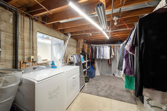 1949 E Jeremy Dr S, Salt Lake City, UT 84121 - below grade area with separate washer and dryer