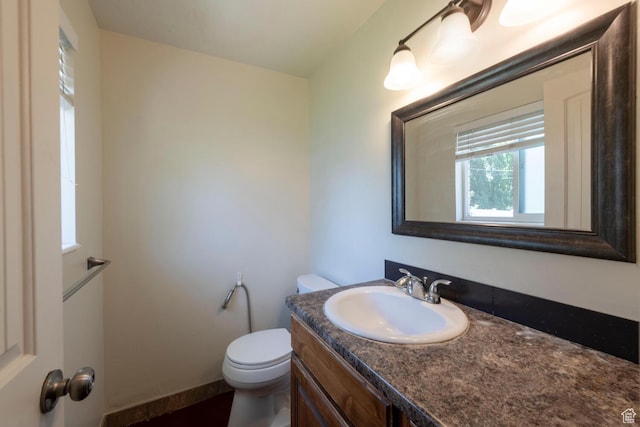 6204 S Jeremy Cir, Salt Lake City, UT 84121 - half bathroom with vanity and toilet