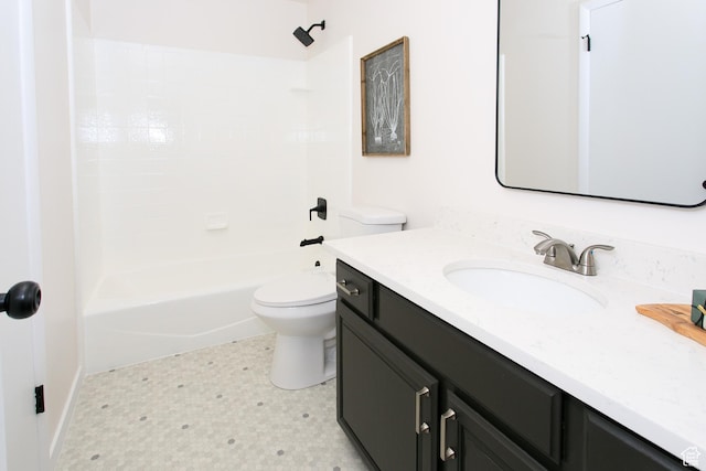 522 W 1060 N, Clinton, UT 84015 - full bath featuring vanity, tile patterned floors, and shower / washtub combination