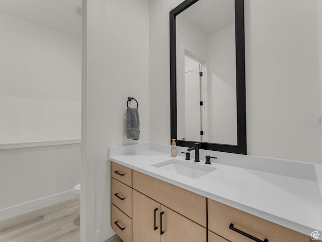 11609 S Dorian Dr W, South Jordan, UT 84009 - bathroom with vanity and wood finished floors