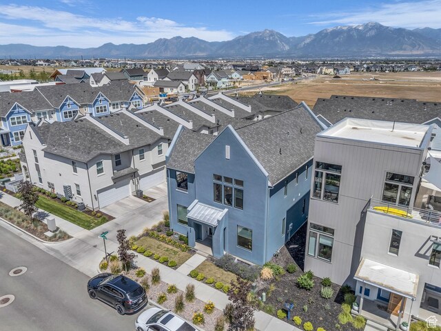 11609 S Dorian Dr W, South Jordan, UT 84009 - aerial perspective of suburban area with a mountainous background