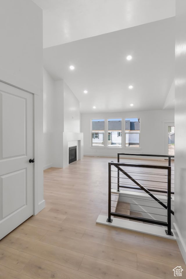 168 N 870 E, Tremonton, UT 84337 - hallway featuring light wood-style floors and recessed lighting
