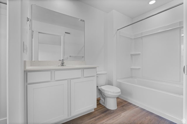 1557 E 720 N Unit 1070, Salem, UT 84653 - full bathroom featuring vanity, shower / washtub combination, and wood finished floors