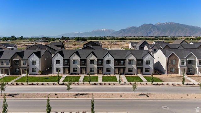 1557 E 720 N Unit 1070, Salem, UT 84653 - aerial perspective of suburban area with a mountain backdrop