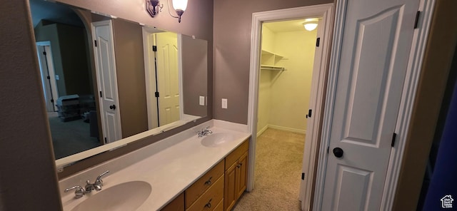 65 E 300 S, Salina, UT 84654 - bathroom with double vanity and a closet
