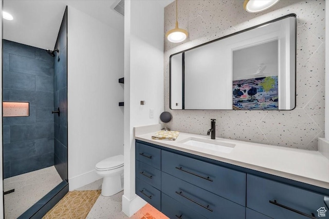 772 E Prairie Way, Washington, UT 84780 - bathroom with tiled shower and vanity