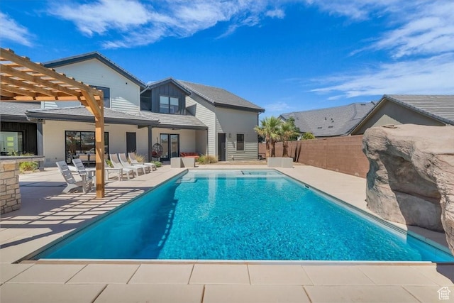 772 E Prairie Way, Washington, UT 84780 - view of pool featuring a patio and a pergola