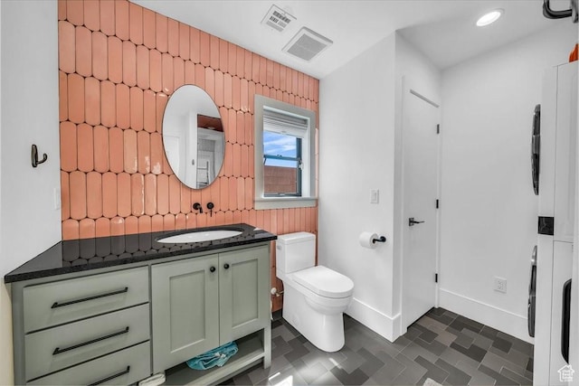 772 E Prairie Way, Washington, UT 84780 - bathroom featuring vanity, tile patterned floors, and recessed lighting