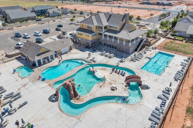 772 E Prairie Way, Washington, UT 84780 - community pool featuring a patio