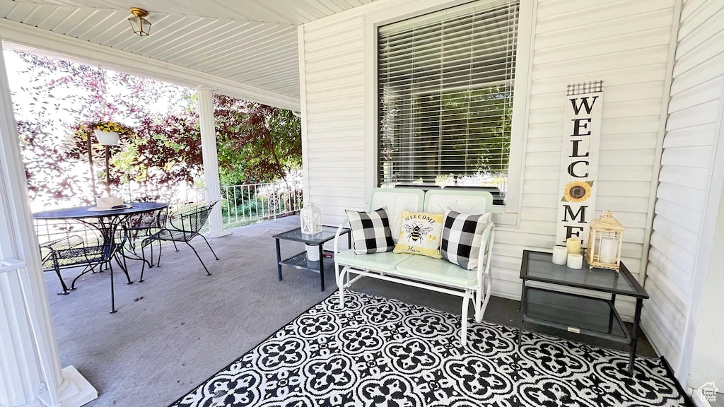 148 E Center St, Clarkston, UT 84305 - view of patio / terrace featuring outdoor dining area