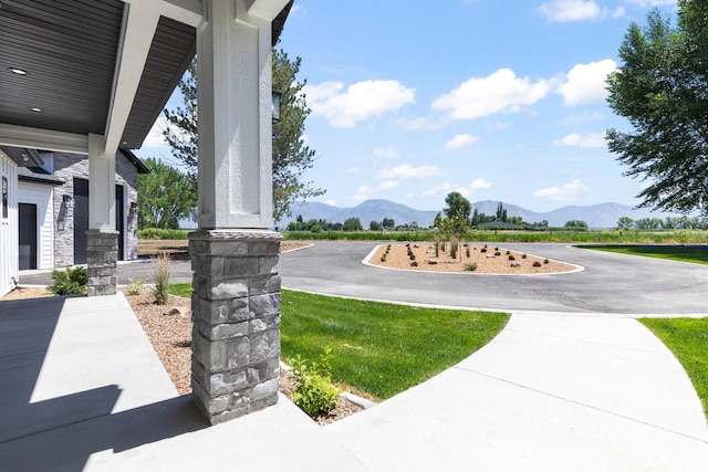 3359 W 3500 S, Wellsville, UT 84339 - view of yard featuring a mountain view