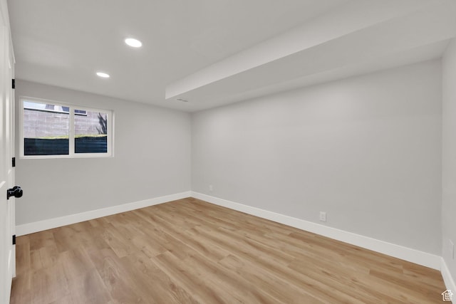 10852 S Starpine Dr, Sandy, UT 84094 - unfurnished room with recessed lighting and light wood-style flooring