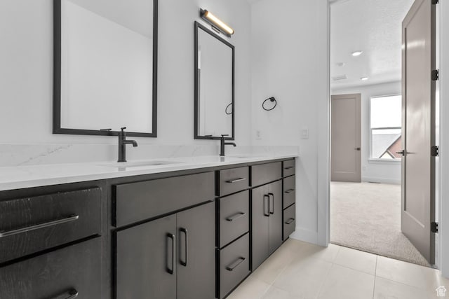 4269 N Maple Hollow Dr Unit 117, Lehi, UT 84043 - full bath with double vanity and tile patterned flooring