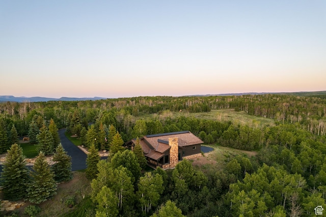 9156 E Forest Rd Unit 24, Heber City, UT 84032 - aerial view at dusk of a view of trees