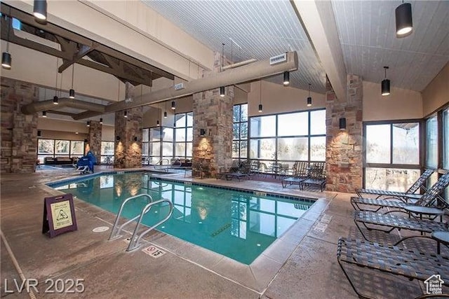 223 Hunter Ridge Rd Unit E121, Brian Head, UT 84719 - view of indoor pool