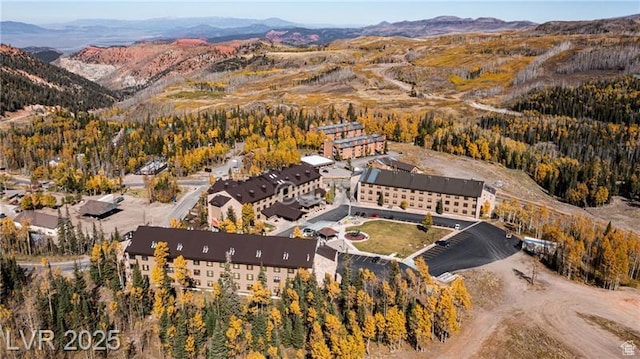 223 Hunter Ridge Rd Unit E121, Brian Head, UT 84719 - aerial overview of property's location with mountains