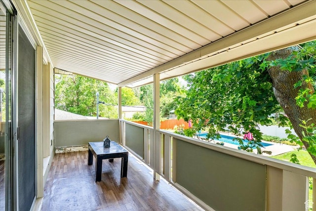 1680 E Fieldcrest Ln, Holladay, UT 84117 - balcony with view of pool area
