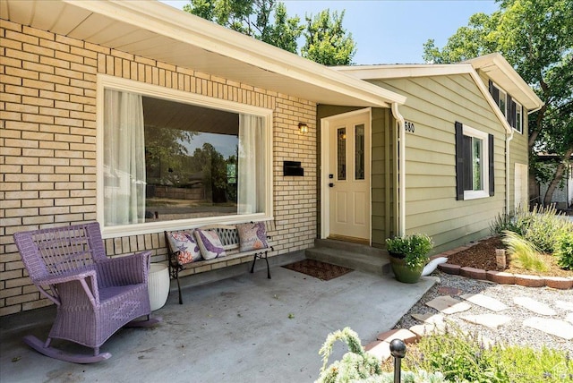 1680 E Fieldcrest Ln, Holladay, UT 84117 - doorway to property with brick siding