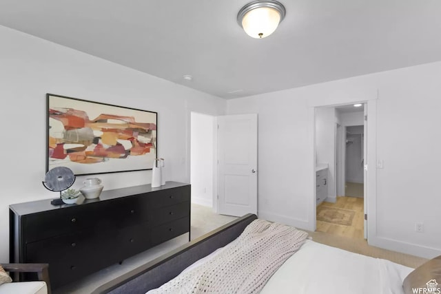 2477 W 2900 N, Farr West, UT 84404 - bedroom with baseboards and light wood-type flooring