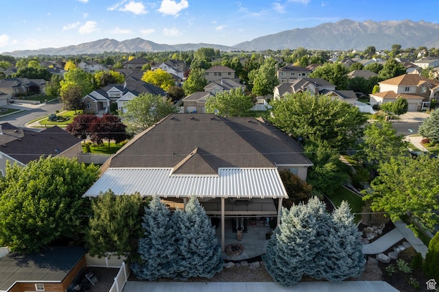 1524 E 330 N, Lehi, UT 84043 - aerial perspective of suburban area featuring mountains