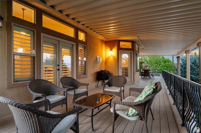 1524 E 330 N, Lehi, UT 84043 - wooden deck featuring french doors
